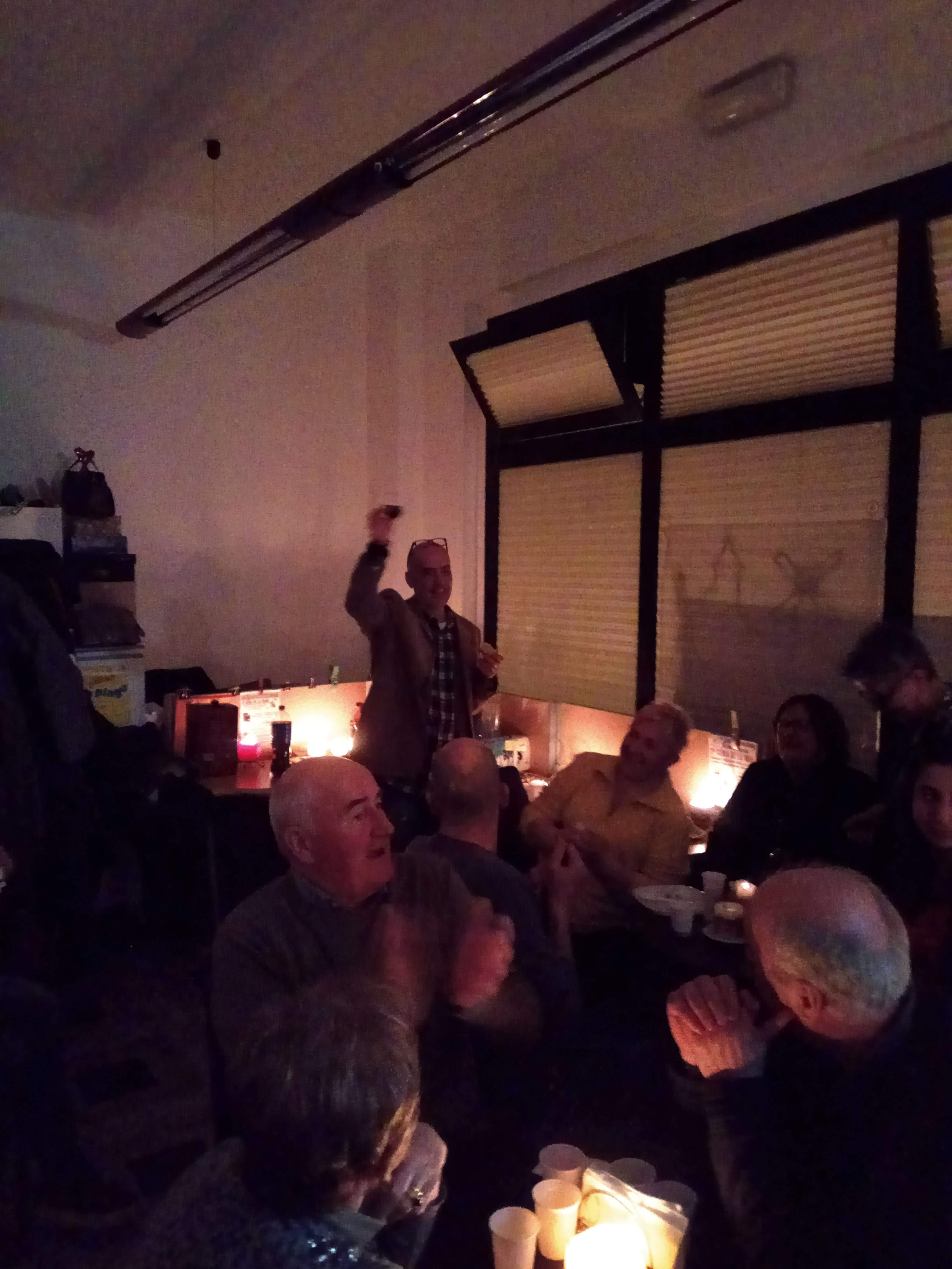 ...e tantissimi auguri al nostro amicone Giorgio 'Bombolo' che ha festeggiato il compleanno con noi ... a lume di candela ovviamente...